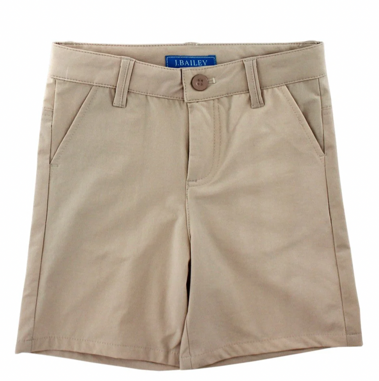 Bailey Boys Performance Khaki Shorts