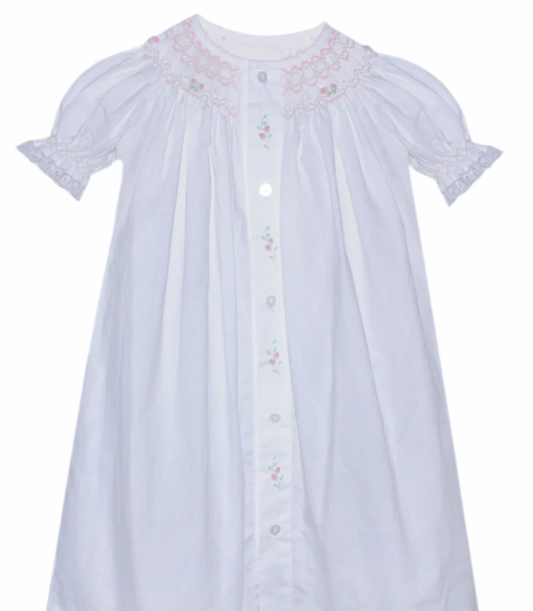 White Dallas Daygown