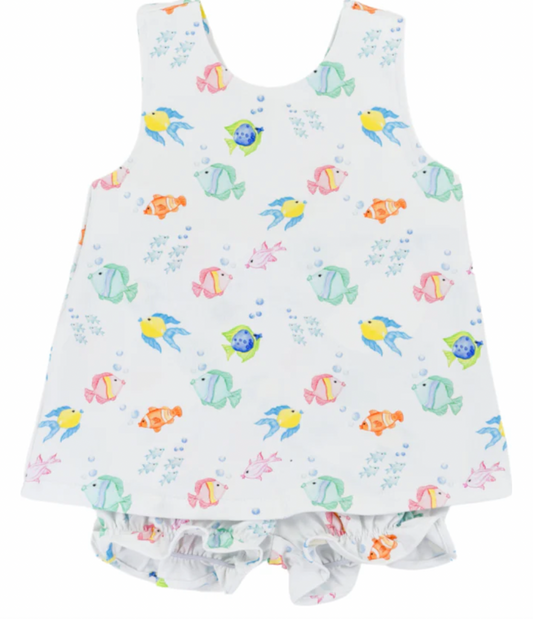 Fish Frenzy SwingBack Set Girl