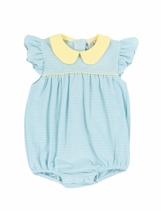 Simple Stripe Girls Flutter Bubble