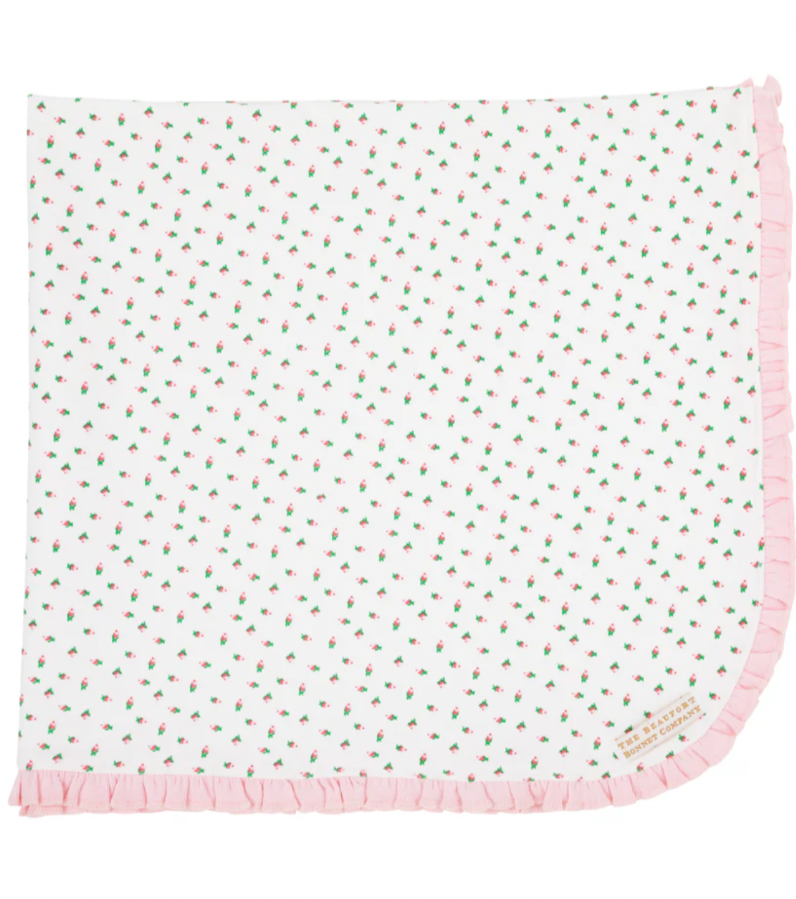 Port Royal R Baby Buggy Blanket RoseBud