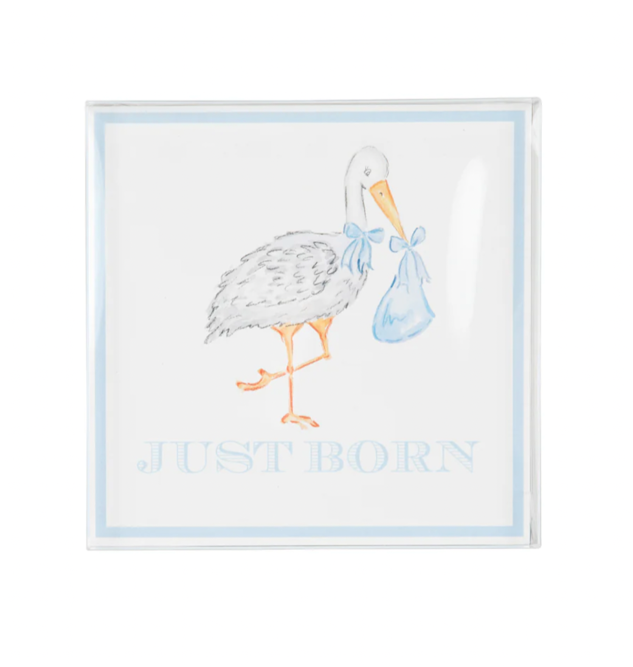 Sir Propers Month Markers Buckhead Blue Stork