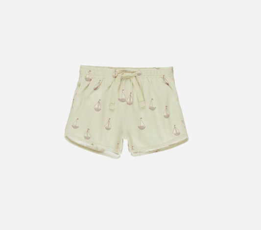 Boys Swim Shorts : Sailboats Pattern