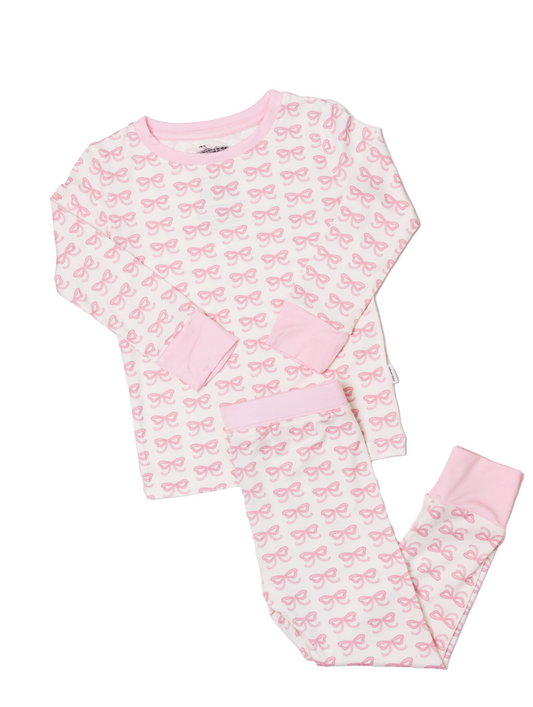 2 piece Bow Pajama
