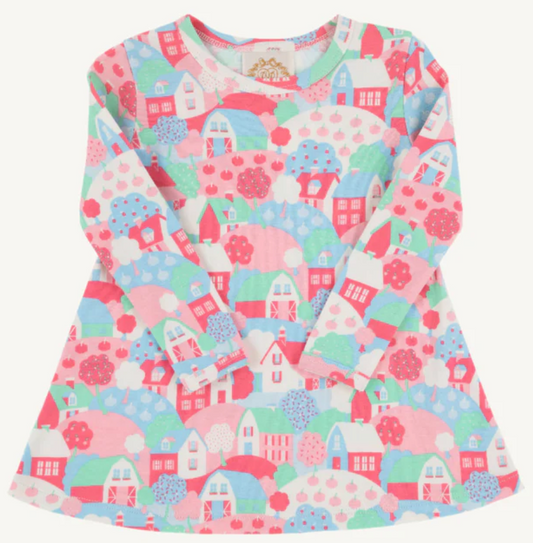 Long Sleeve Polly Play Dress in House on the Hill