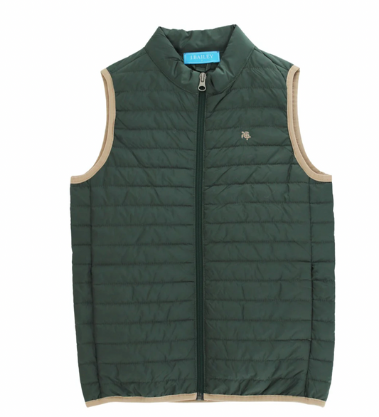 Quilted Vest - Forrest