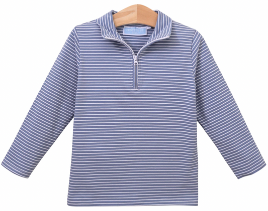 Tucker Pullover in Slate Blue