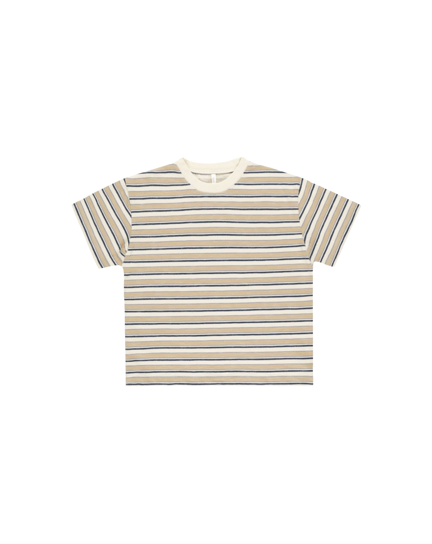 Relaxed Tee in Blue Vintage Stripe