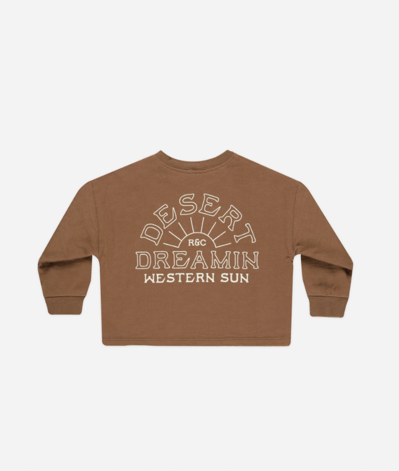 Relaxed Long Sleeve Tee in Desert Dreamin