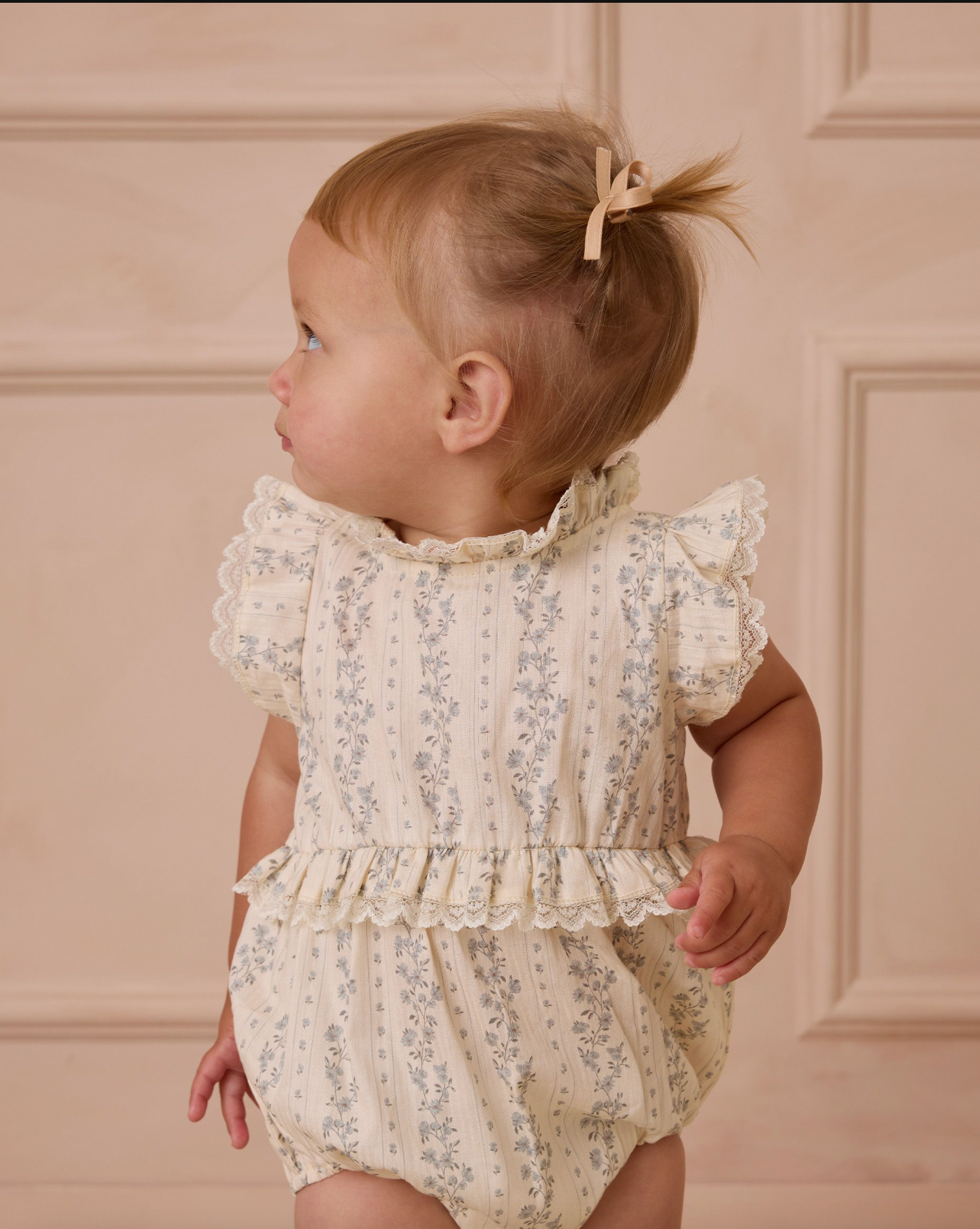 Alice Romper in Antoinette Stripe