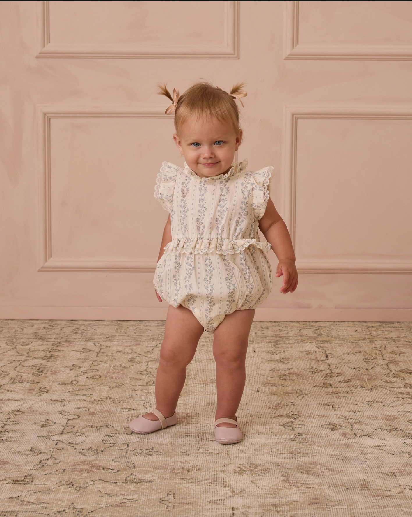 Alice Romper in Antoinette Stripe