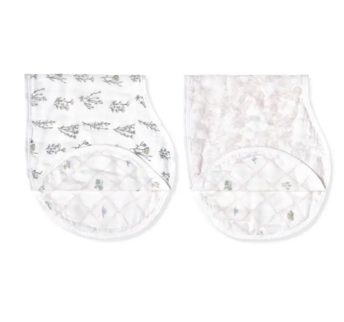 Silky Soft Burpy Bibs 2-Pack