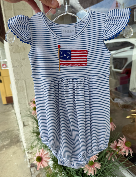 Squiggles - Flutter Sleeve Flag Bubble