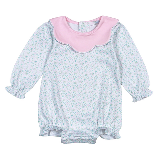 Nicolle Scallop Pima Ruffled Bubble