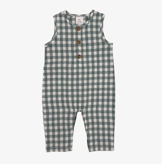 Cruz Jumper in Green Plaid