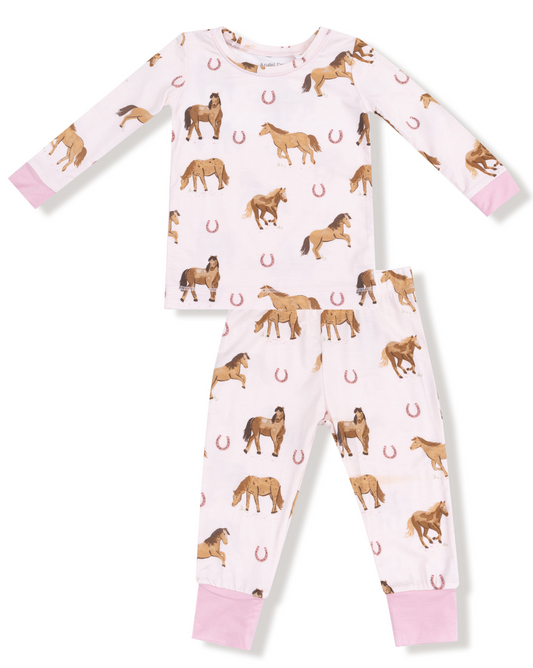 Horses-Pink-Loungewear Set