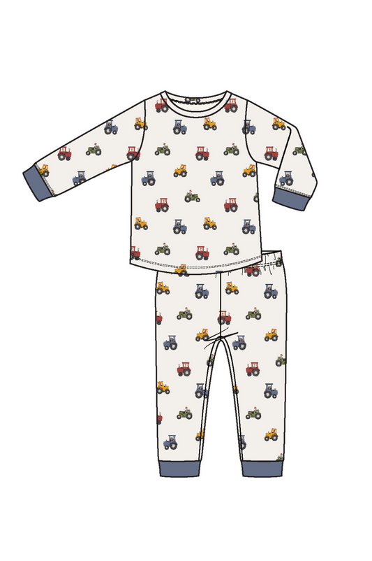 Mini Tractors Loungewear Set