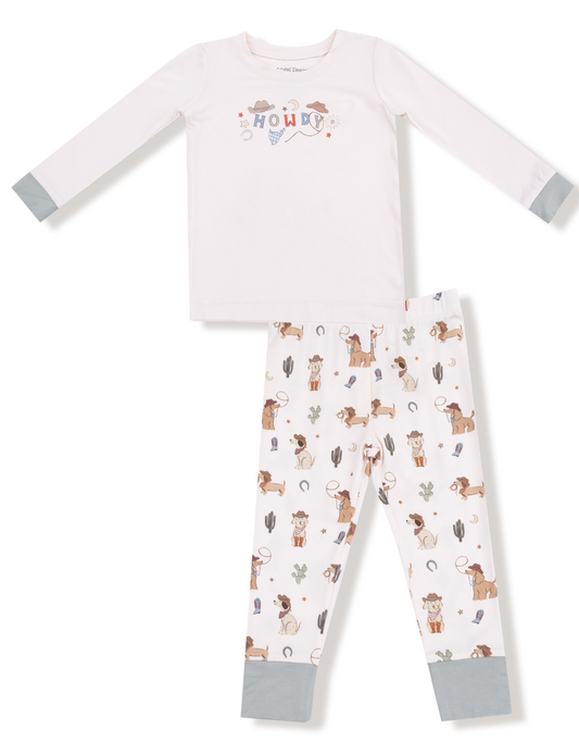 Cowboy Dogs Loungewear Set