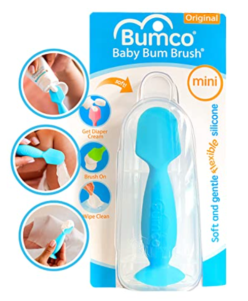 Mini Bumco Baby Bum Brush with Travel Case