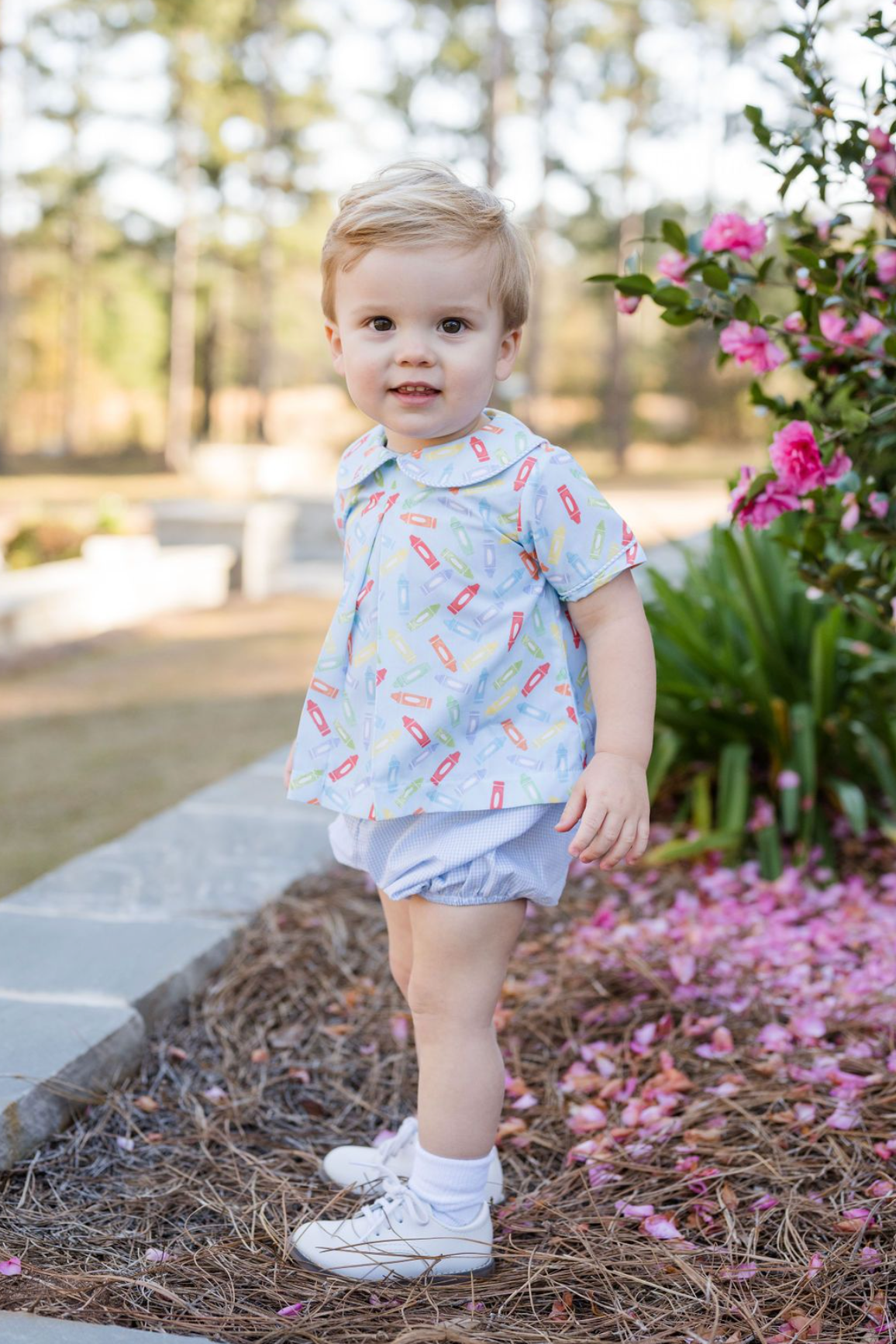 James and Lottie- Rory Diaper Set Back To School
